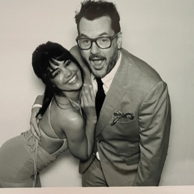 Tasie Lawrence and her husband, Jim Jefferies, shares a blissful nuptials.